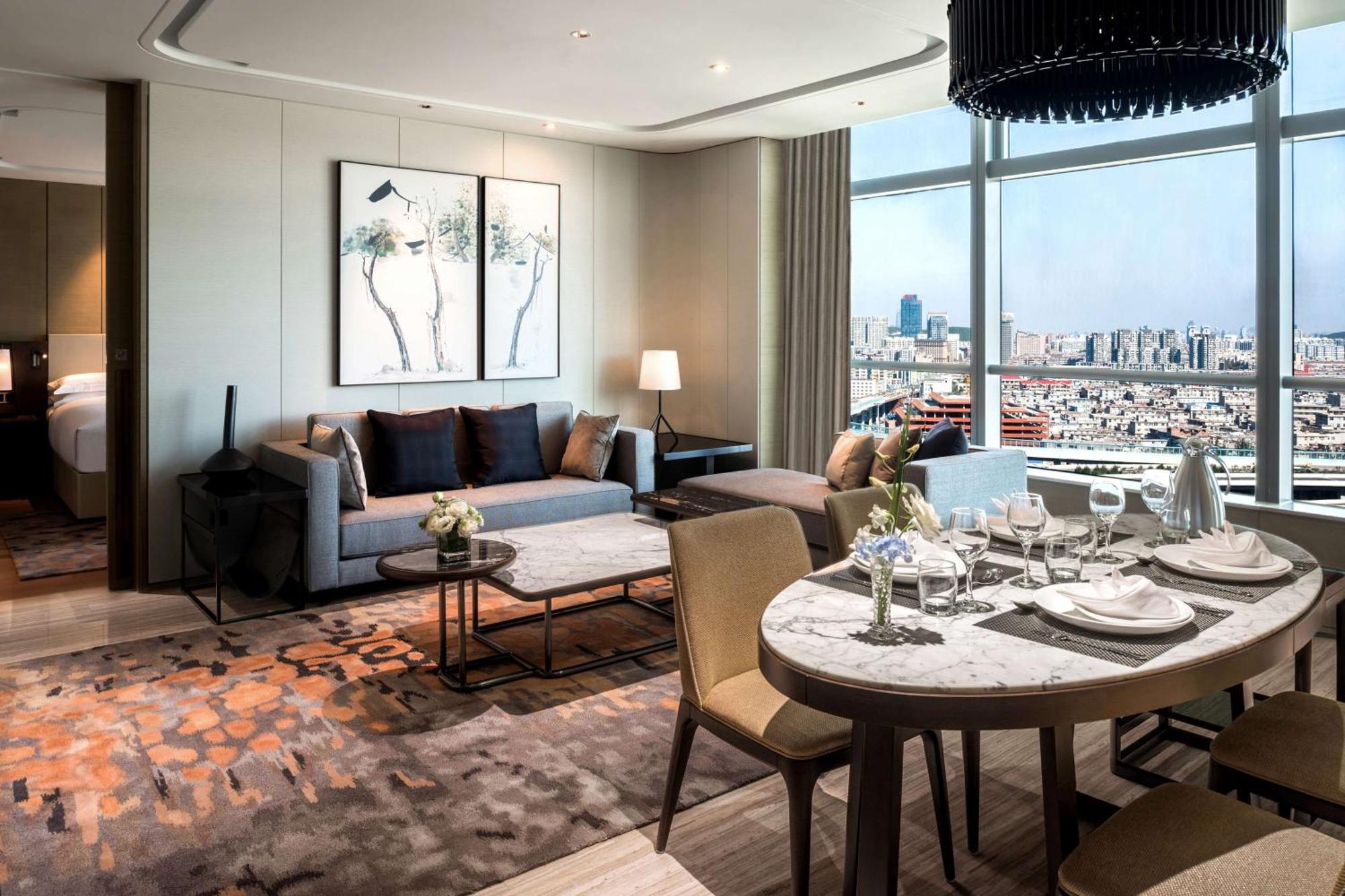 Hilton Jinan South Hotel & Residences Exterior foto