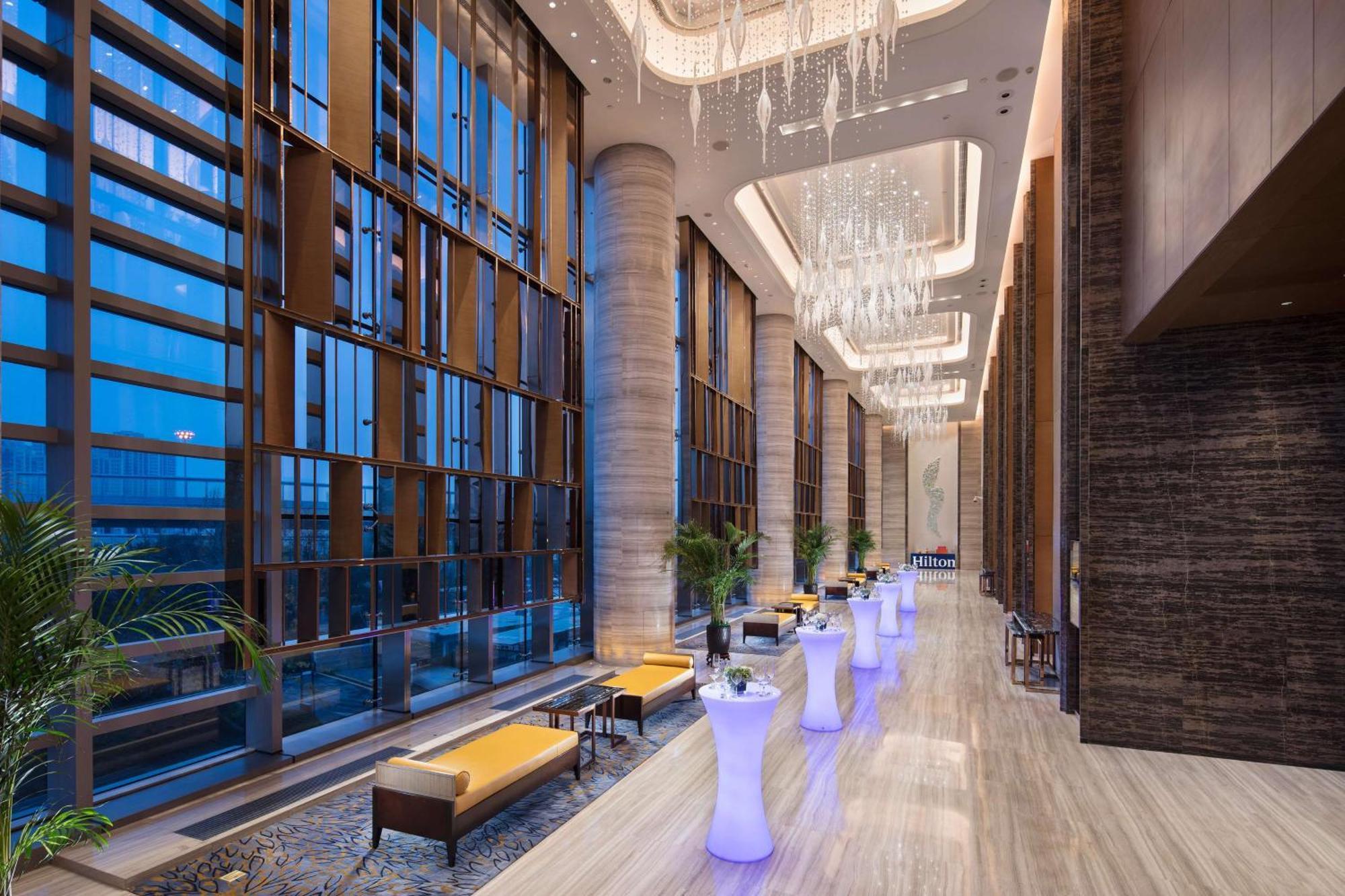 Hilton Jinan South Hotel & Residences Exterior foto